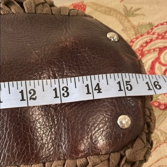 Banana Republic Brown Shoulder Bag with Quilted Pattern - Picture 9 of 16